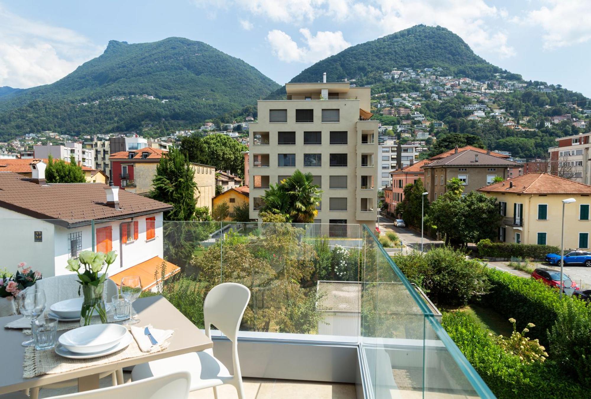 Regalia Suites - Free Parking Lugano Exterior foto
