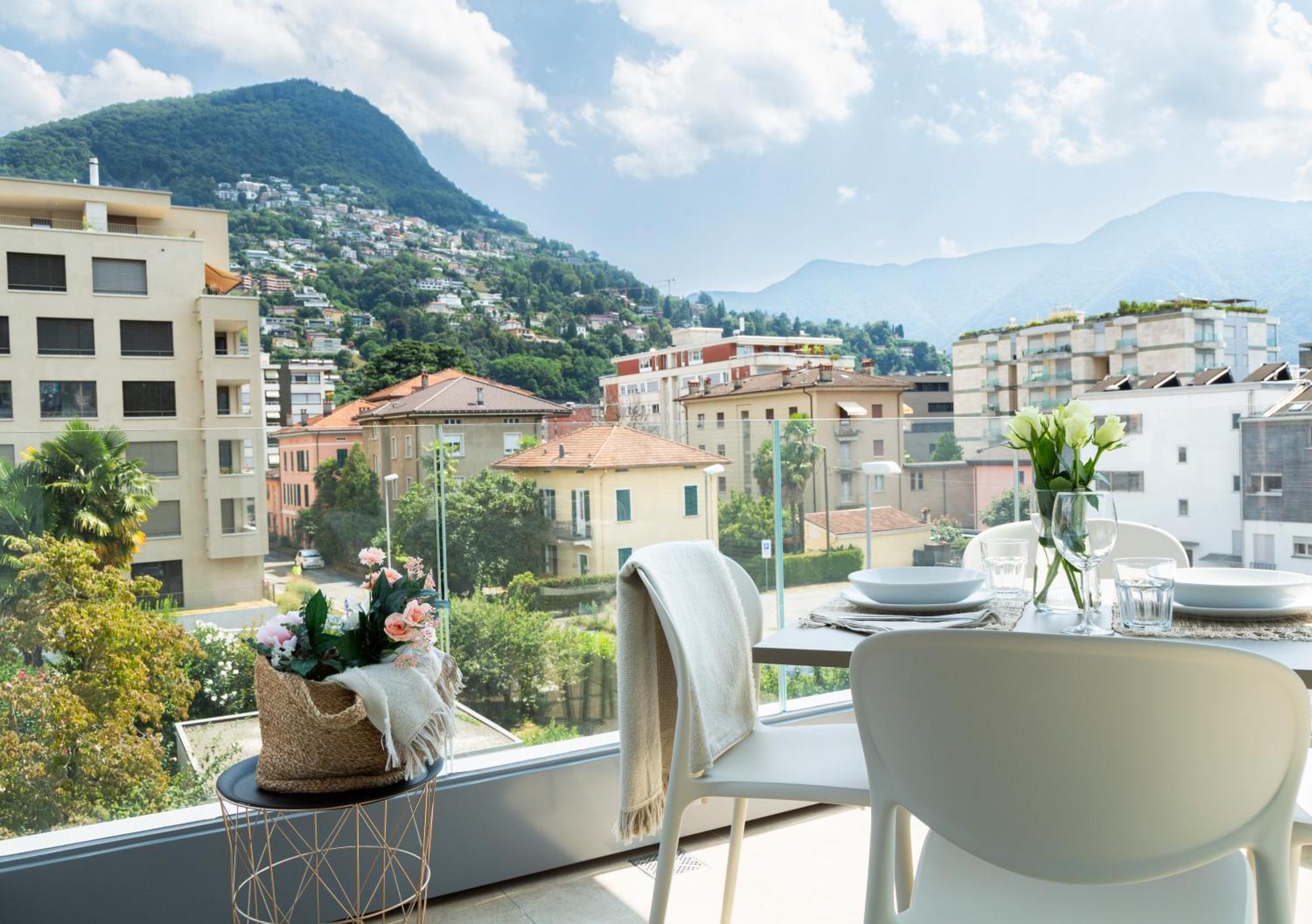 Regalia Suites - Free Parking Lugano Exterior foto